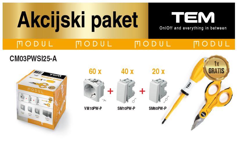 Akcijski set MODUL