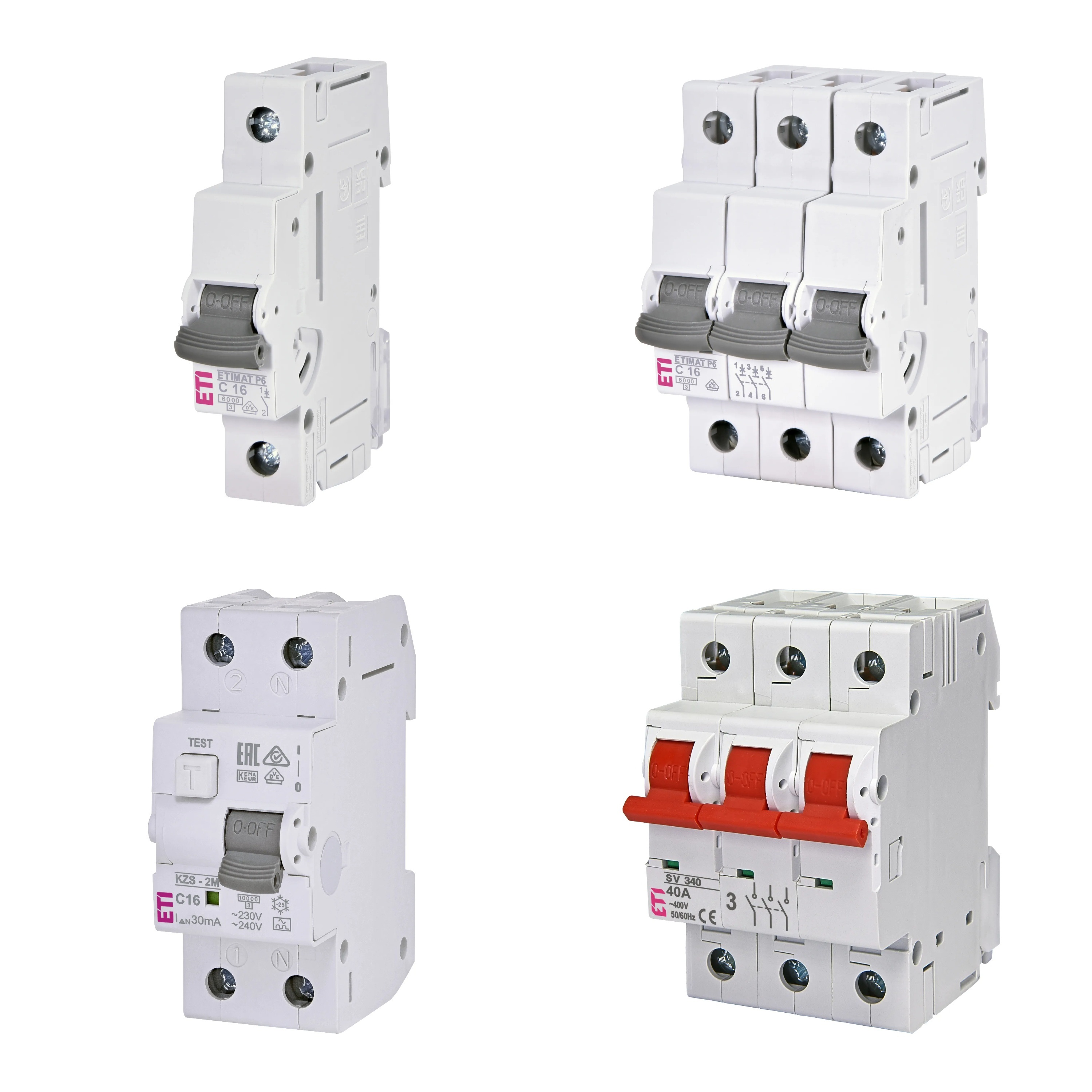 Varovalke in stikala ETI